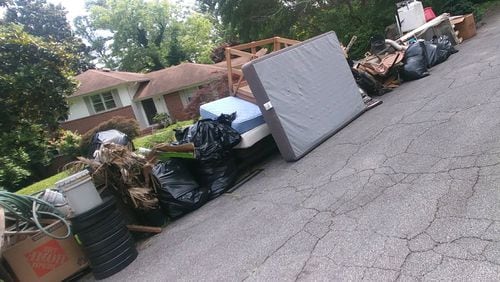DeKalb County Sanitation Division will collect mattresses, furniture and other bulky items during the monthlong free residential bulky item curbside collection project. CONTRIBUTED