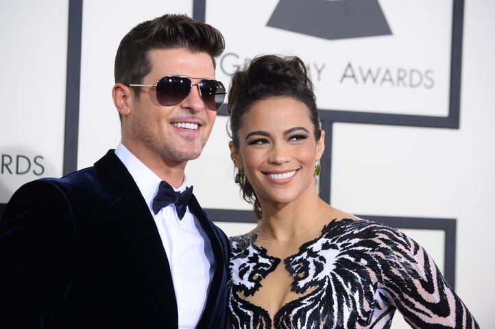 "She was the only one to approve it." -- Robin Thicke on wife Paula Patton's approval of his racy "Blurred Lines" video