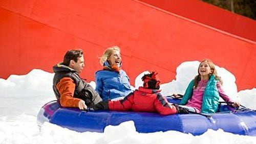 Snow Mountain is open from Nov. 21-Feb. 28, 2016 at Stone Mountain Park.