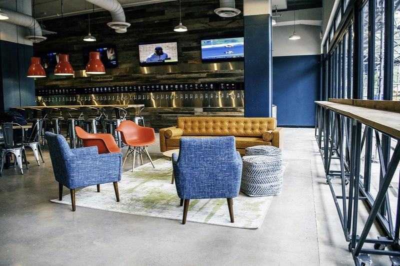 With a variety of seating, built-in charging stations, TVs and games, Pour Taproom is a place to hang out and enjoy the range of beers. CONTRIBUTED BY LAUREN VEREEN / SALUT MEDIA