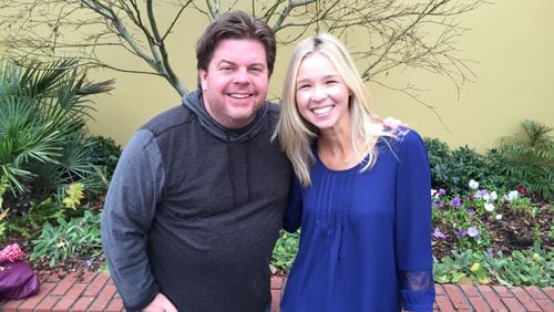 Jenn Hobby and Jeff Dauler are the new Star 94 morning show. CREDIT: Rodney Ho/ rho@ajc.com