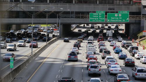Northbound lanes along the Downtown Connector will close temporarily early Friday while Atlanta police re-create an accident as part of an investigation.