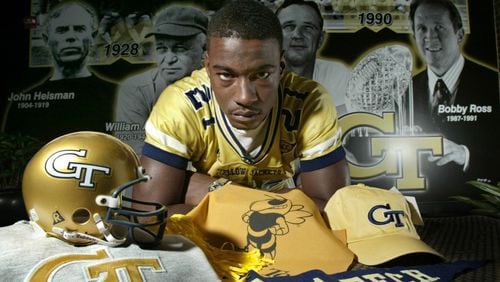 Former Georgia Tech All-America wide receiver Calvin Johnson will be inducted into the Georgia Sports Hall of Fame in February. He is a former AJC Super 11 pick from Sandy Creek High. He played nine seasons in the NFL with the Detroit Lions.