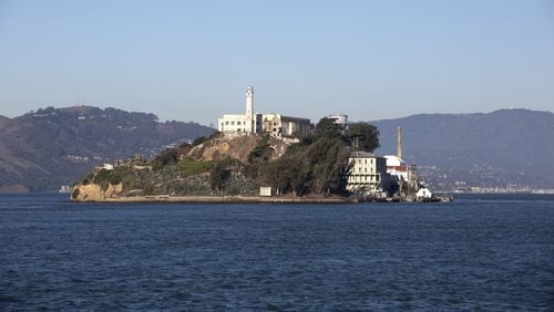 Alcatraz Island, “The Rock,” a former federal penitentiary in San Fransisco Bay, is part of the Golden Gate National Recreation Area, on November 12, 2015. (Brian van der Brug/Los Angeles Times/TNS)