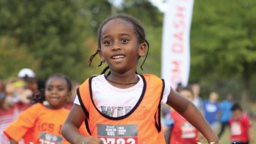Alpharetta Health & Wellness is teaming up with the Atlanta Track Club for Kilometer Kids, a free, 10-week after school running program for kids 5 to 14. (Courtesy City of Alpharetta)