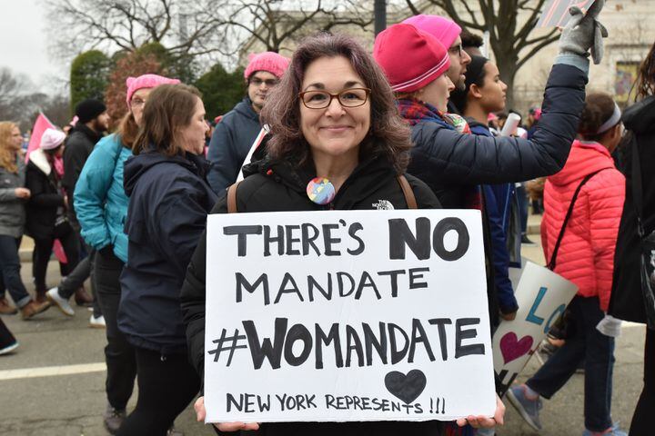 Signs of the times at Women's March in D.C.