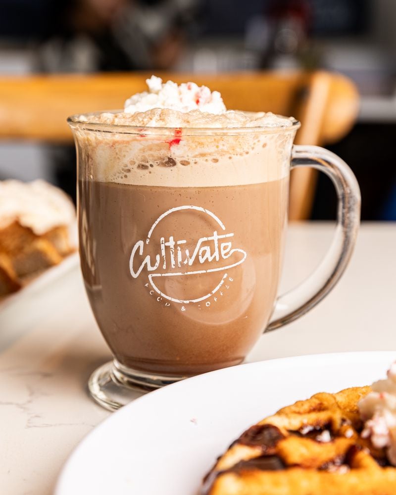 Cultivate Food & Coffee offers a menu of coffee drinks and breakfast and brunch items. / Courtesy of Cultivate Food & Coffee