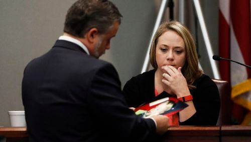 Leanna Taylor testified she did not believe her husband intended to kill their 22-month-old son.