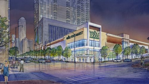 Whole Foods is set to open its largest Southeast location in Midtown in April.