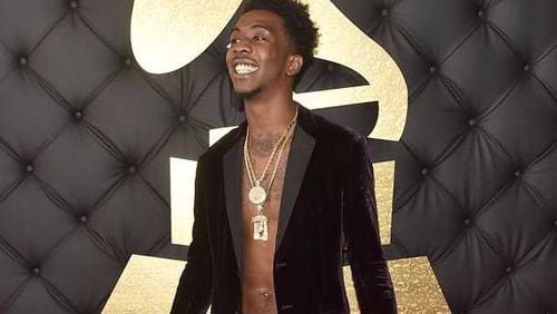 Rapper Desiigner attends The 59th GRAMMY Awards at STAPLES Center on February 12, 2017 in Los Angeles, California.