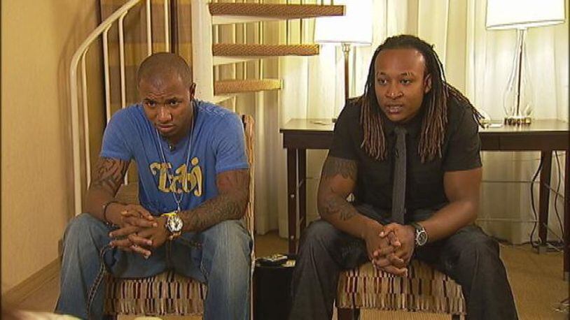 Jamal Parris and Spencer LeGrande were among four young men who accused Bishop Eddie Long of sexual coercion in 2010. Their lawsuit against him was settled in May 2011. (Channel 2 Action News)
