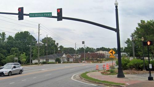 Alpharetta recently approved two one-year contracts to keep the city’s traffic signals running smoothly. GOOGLE MAPS