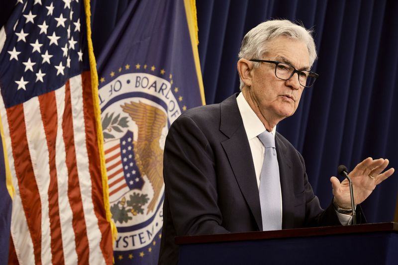 Federal Reserve Chairman Jerome Powell will hold a news conference today. (T.J. Kirkpatrick/The New York Times)
                      