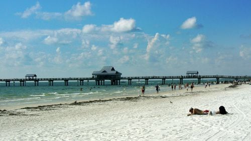 Clearwater Beach in Clearwater, Fla., was ranked among the 25 top beaches internationally by TripAdvisor users.