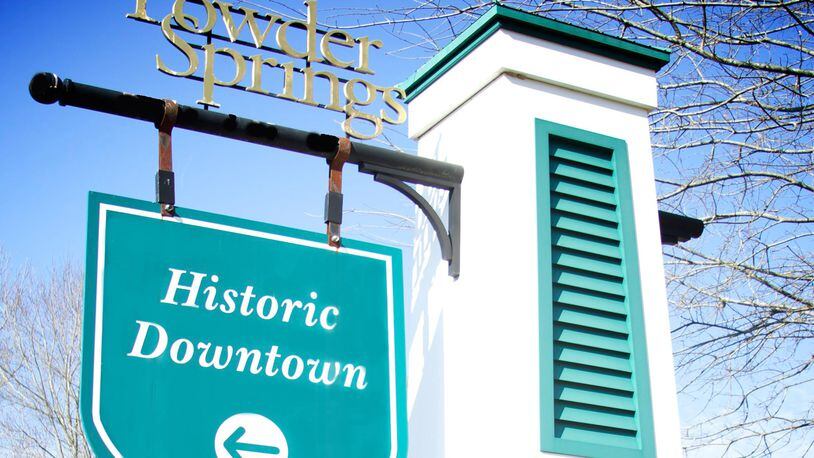 Powder Springs is just one of the few cities in Cobb County with an interesting backstory behind its name.  Courtesy of Powder Springs.
