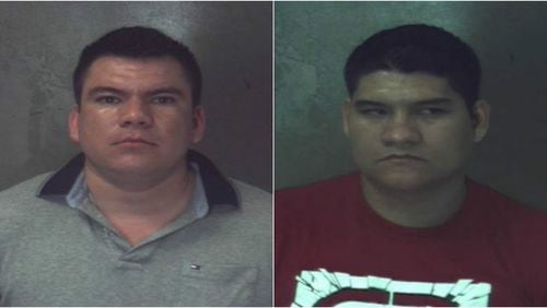 Pedro Suarez-Rangel and Juan Perez-Garcia (Photos courtesy of DeKalb County jail)