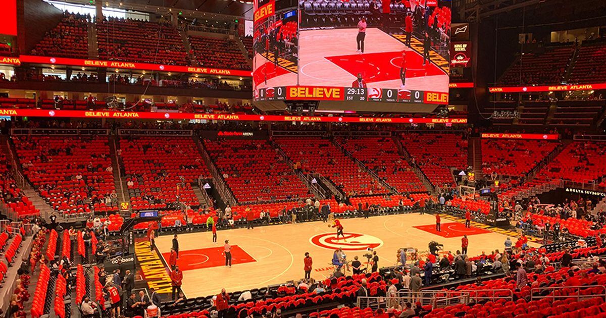 Hawks unveil arena's extreme makeover