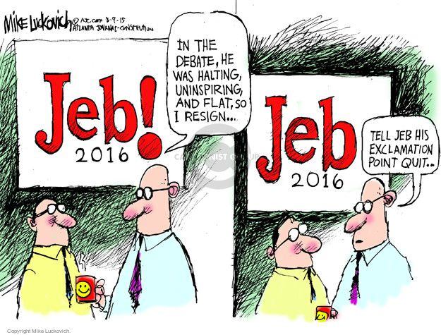 Luckovich draws the candidates