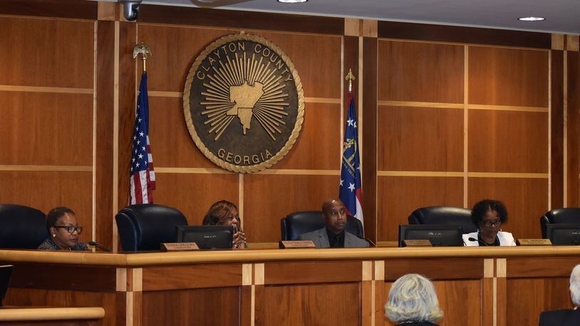 Clayton County Commissioners will take up code of conduct legislation at Tuesday's meeting.