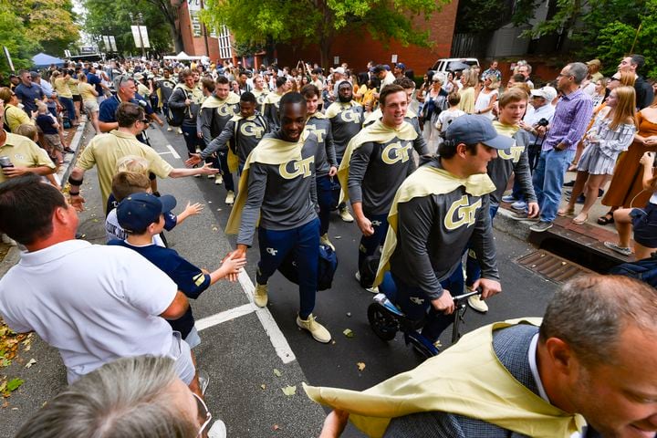 Photos: Georgia Tech wears new uniforms, hosts North Carolina