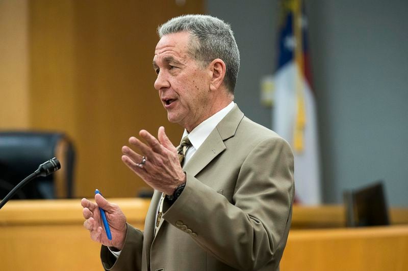 Former Gwinnett District Attorney Danny Porter, who helped write Georgia's gang laws, says they should be used aggressively against gang members but should not be overused. (ALYSSA POINTER/ALYSSA.POINTER@AJC.COM)