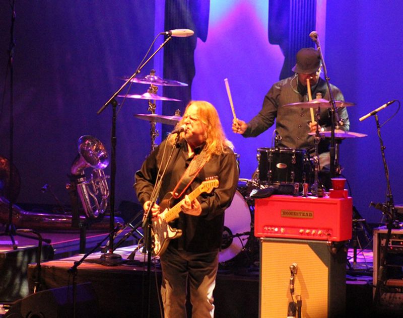  Warren Haynes shared the stage with musical luminaries including Michael McDonald and Don Was. Photo: Melissa Ruggieri/AJC