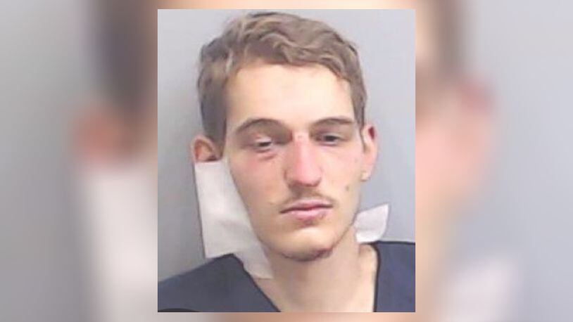 Matthew Scott Lanz is accused of a November crime spree that killed two people and injured two officers. (Credit: Sandy Springs Police Department)
