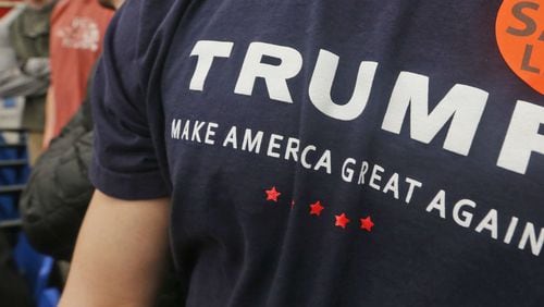 A Cherokee County teacher told students they couldn’t wear T-shirts with President Donald Trump’s “Make America Great Again” slogan.