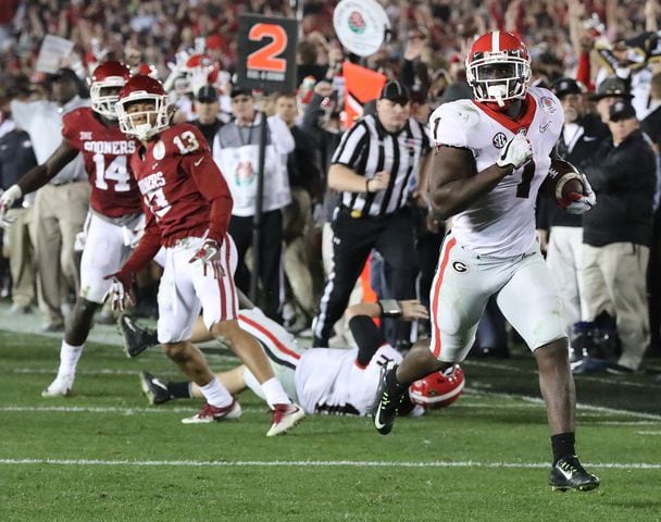 Photos: Bulldogs outlast Sooners in Rose Bowl
