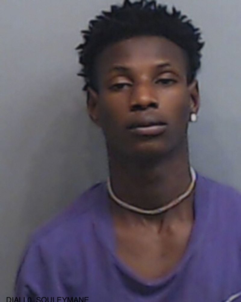 20-year-old Souleymane Diallo was arrested Thursday by Atlanta police and was booked on charges of murder and feticide in the deaths of a 14-year-old and her unborn baby.