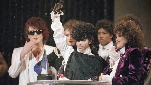 Prince and The Revolution score at the 1985 American Music Awards.