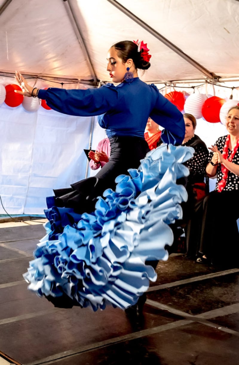 Enjoy dancing, singing, cooking demonstrations and more at Flamenco: La Feria de Abril in Roswell.