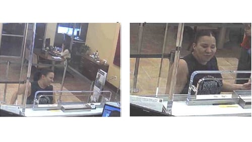 Gwinnett County police are searching for a woman they believe fraudulently withdrew more than $4,000 from a victim's bank account.