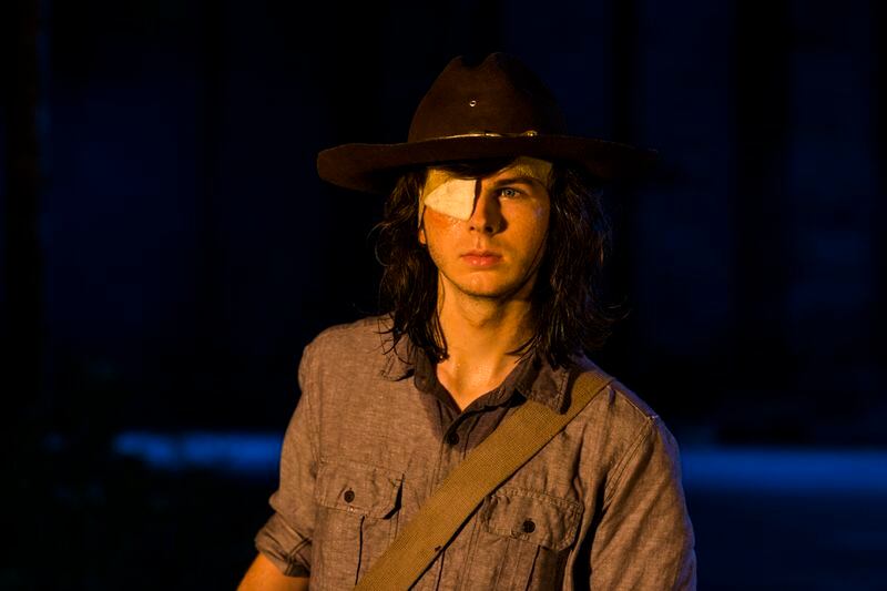  Chandler Riggs as Carl Grimes - The Walking Dead _ Season 8, Episode 8 - Photo Credit: Gene Page/AMC