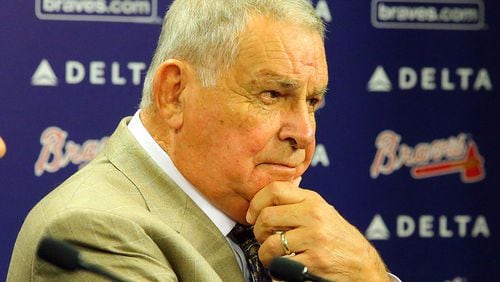 Bobby Cox has served as a consultant with the Braves after he retired as manager.