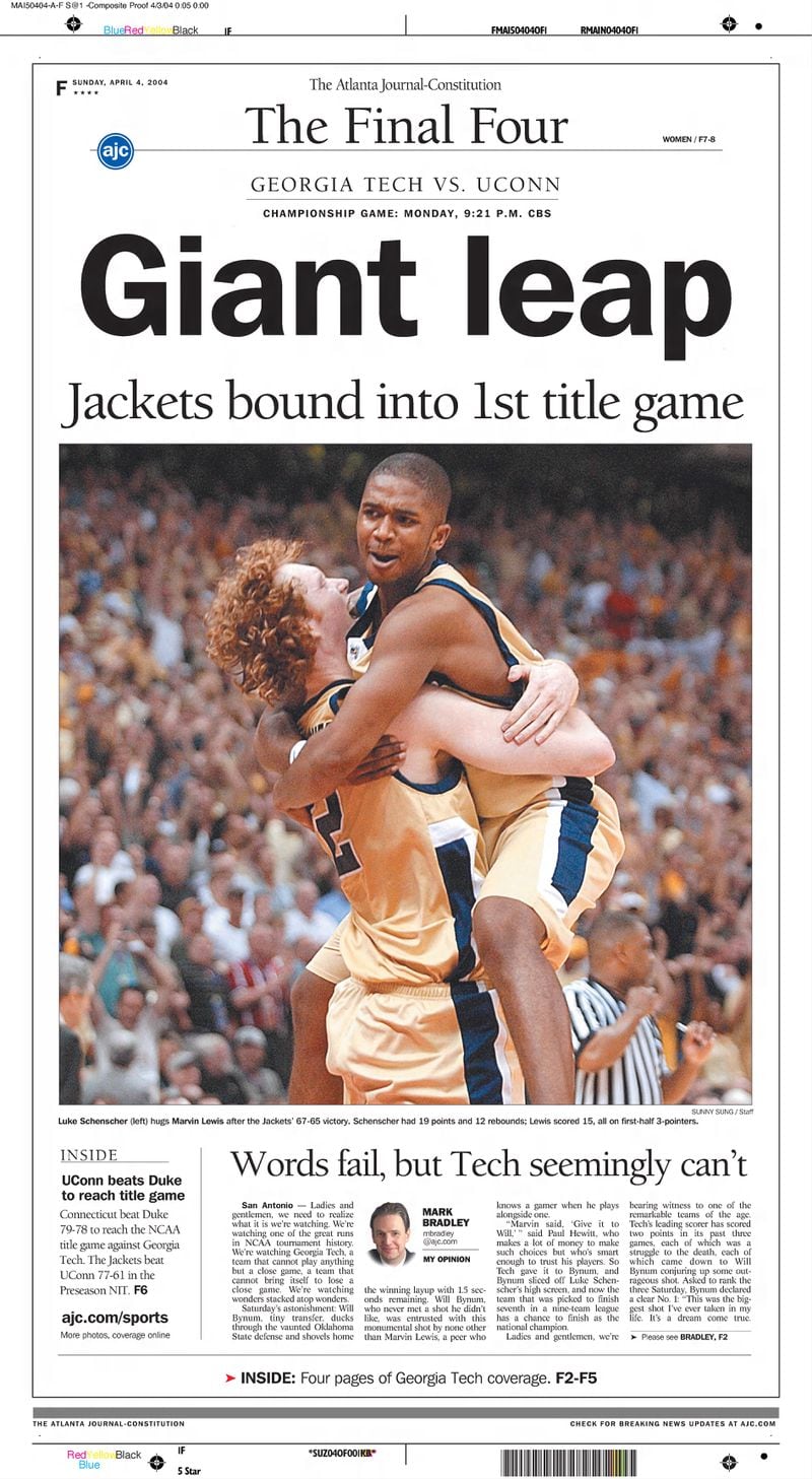 A special section of the April 4, 2004, Atlanta Journal-Constitution.