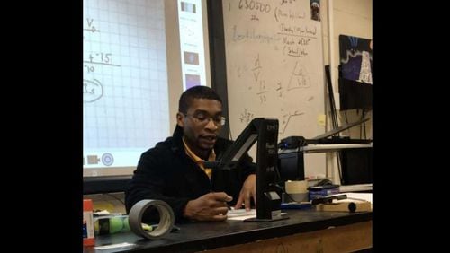 Berkil Alexander of Kennesaw Mountain High School is one of four Cobb educators chosen to participate in the 2019 NASA Airborne Astronomy Ambassadors program.