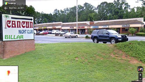 The Cancun Bar & Grill on Alpharetta Street in Roswell has had its alcohol licenses suspended for 60 days after an undercover officer allegedly was served after hours. GOOGLE MAPS
