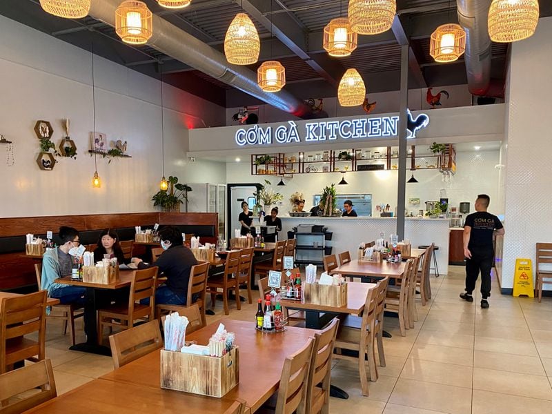 Com Ga Houston, a Vietnamese restaurant specializing in chicken with rice and noodles, opened Feb. 2 in Duluth. Wendell Brock for The Atlanta Journal-Constitution