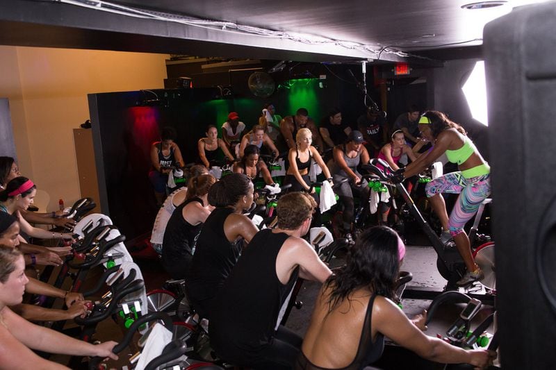 In 2015, Courtney Anderson and Tiffany McKenzie founded the cycling studio Vibe Ride in Midtown Atlanta. Anderson said that from the moment someone walks in the doors, she wants the experience to be different from what people can get at other studios. CONTRIBUTED BY VIBE RIDE