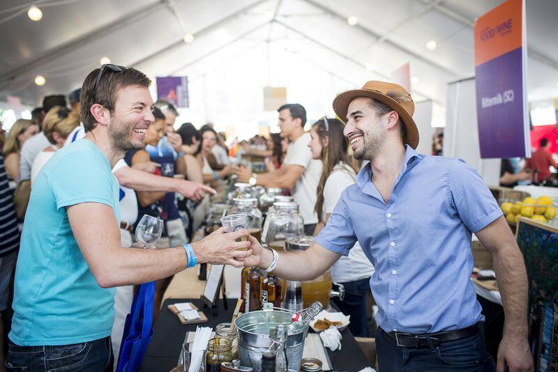 Attendees at the Atlanta Food & Wine Festival can look forward to nearly 100 exhibitor booths full of hand-curated bites and sips. CONTRIBUTED BY RAFTERMEN / AFWF