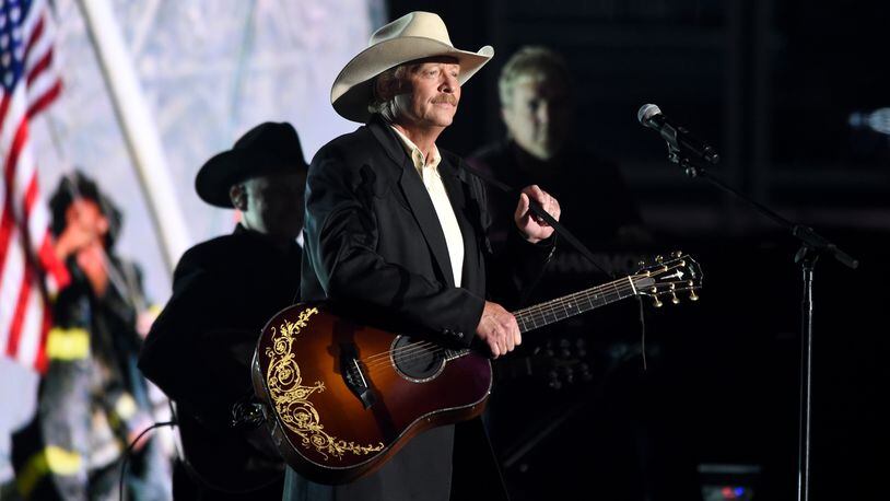 ARLINGTON, TX - APRIL 19: Recording artist Alan Jackson performs onstage during the 50th Academy of Country Music Awards at AT&T Stadium on April 19, 2015 in Arlington, Texas. (Photo by Cooper Neill/Getty Images for dcp)