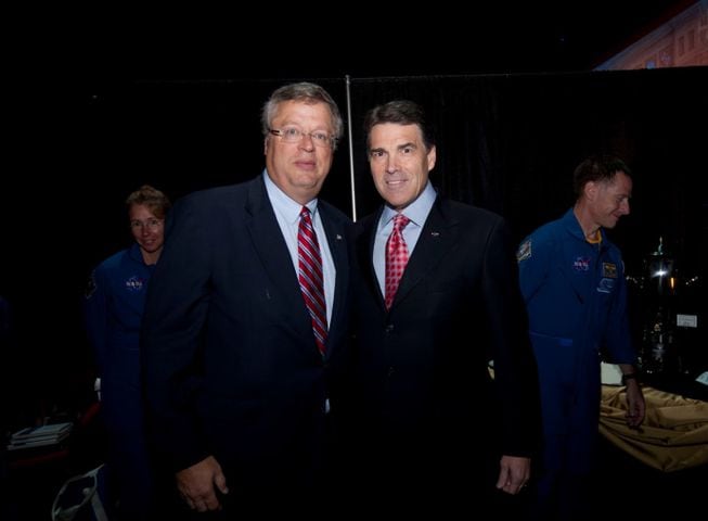 With Rick Perry