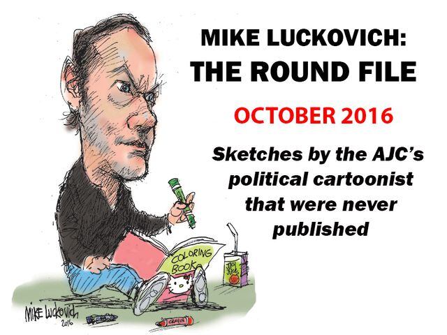 Mike Luckovich round file October 2016