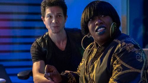 STAR: Pictured L-R: Benjamin Bratt and guest star Missy Elliott in the "Boy Trouble" episode of STAR airing Wednesday, March 1 (9:01-10:00 PM ET/PT) on FOX. ©2017 Fox Broadcasting Co. CR: Wilford Harewood/FOX