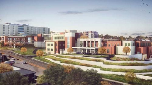 This is a rendering of the proposed WellStar Kennestone Hospital emergency department set to be built in Cobb County.