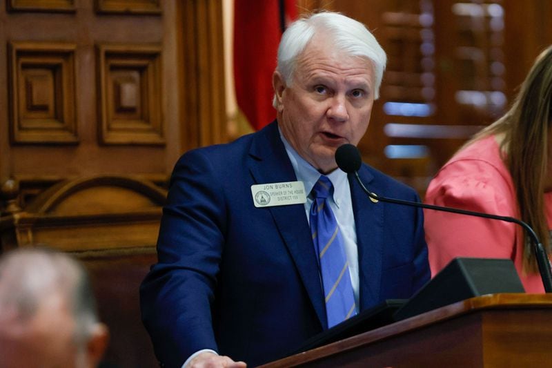 Republican lawmakers, including House Speaker Jon Burns, made clear that they do not have limitless patience with the limited Medicaid expansion favored by Gov. Brian Kemp.