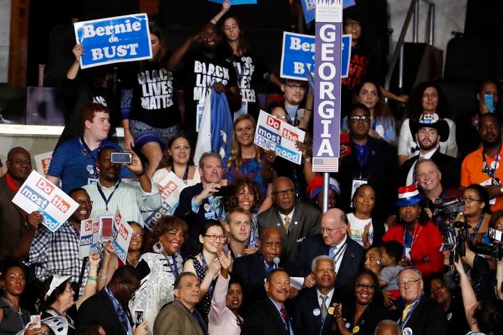 Georgians at the Democratic National Convention