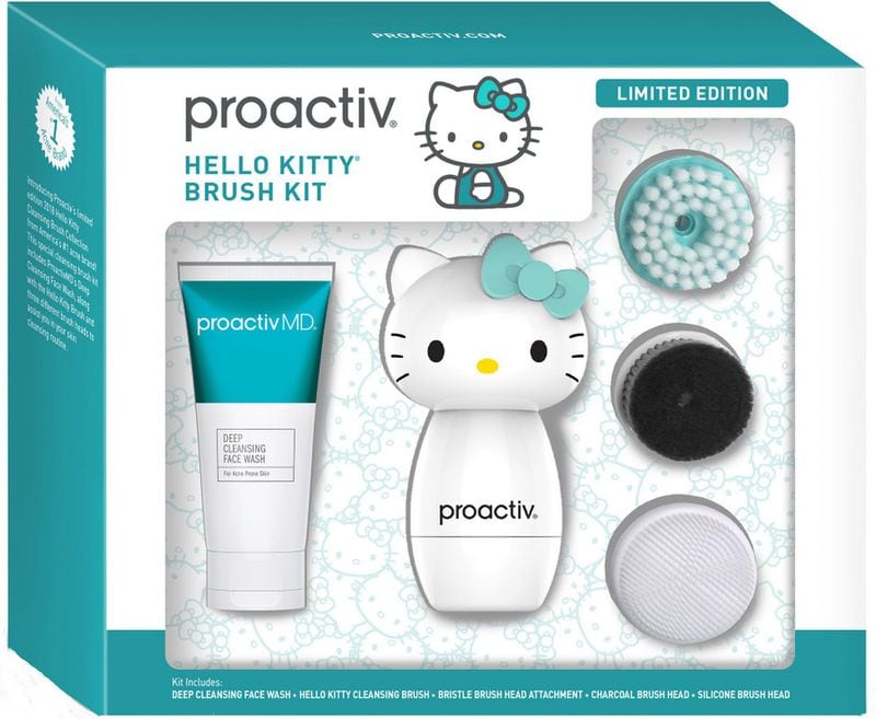 Proactiv Hello Kitty Brush Kit, $70, Ulta and Ulta.com. CONTRIBUTED