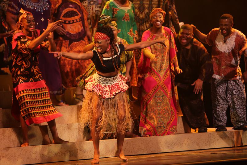 Dominion Entertainment's ninth annual production of "Black Nativity" (pictured from the 2016 staging) performs Dec. 2-19 at Georgia Tech's Ferst Center for the Arts. 
Courtesy of Tyson Horne